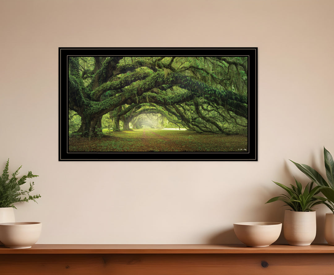 Passage 3 Black Framed Print Wall Art