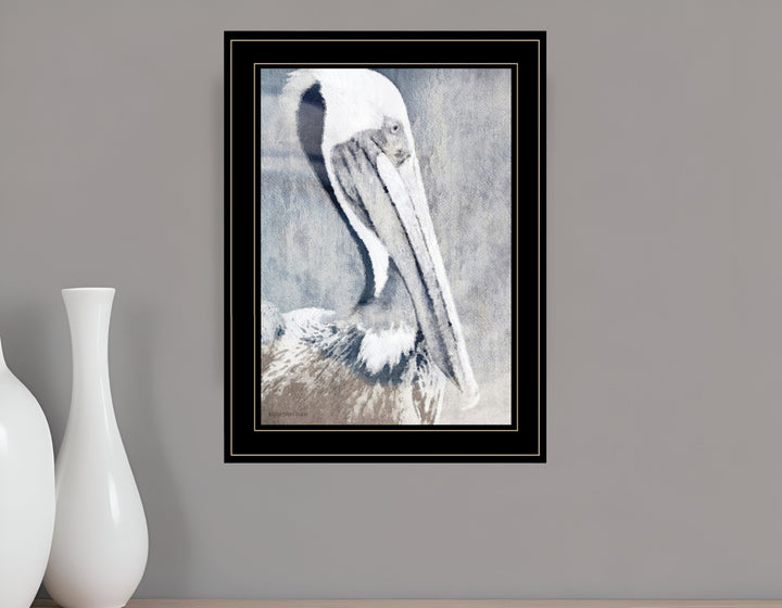 Pelican 2 Black Framed Print Kitchen Wall Art