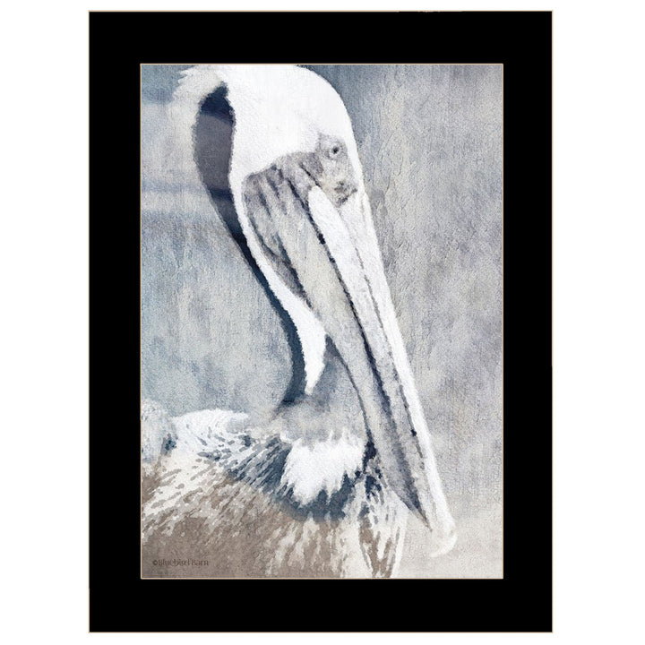 Pelican 3 Black Framed Print Kitchen Wall Art