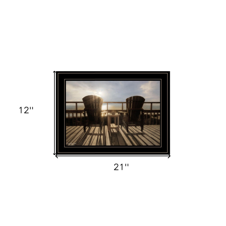 Front Row Seats 1 Black Framed Print Wall Art