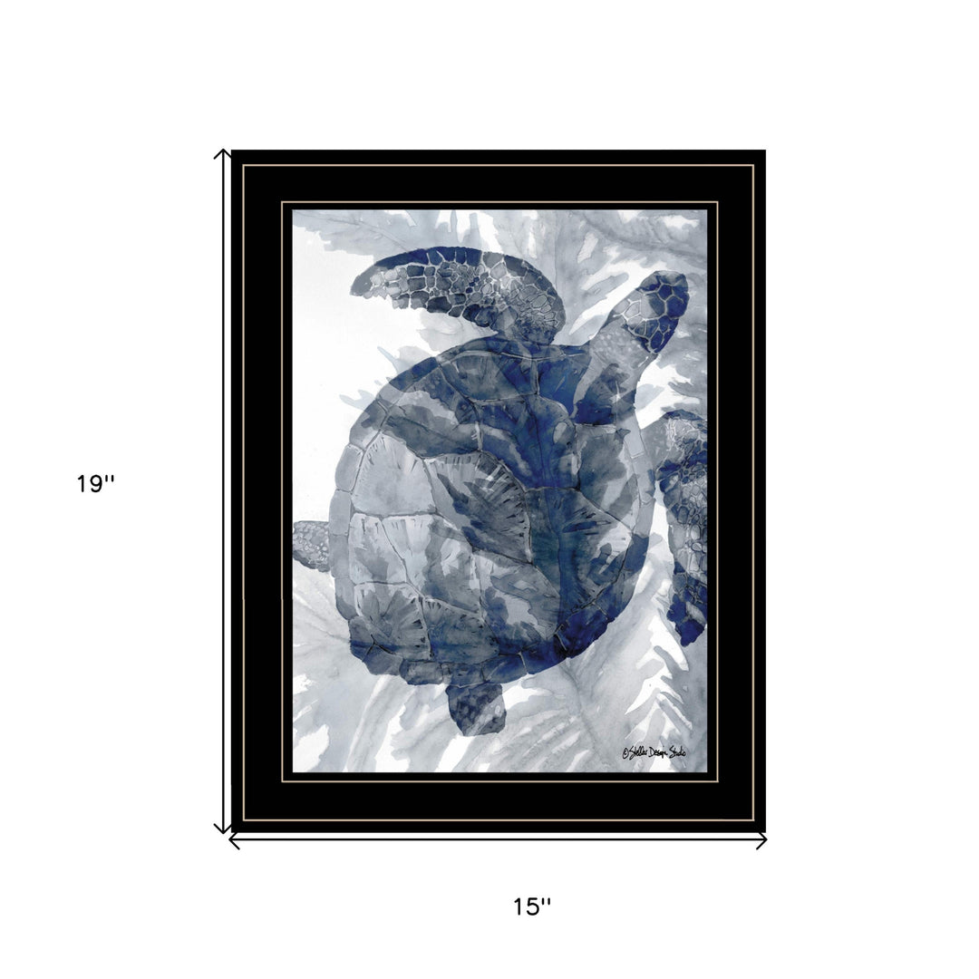 Ocean Collection 3 Black Framed Print Wall Art