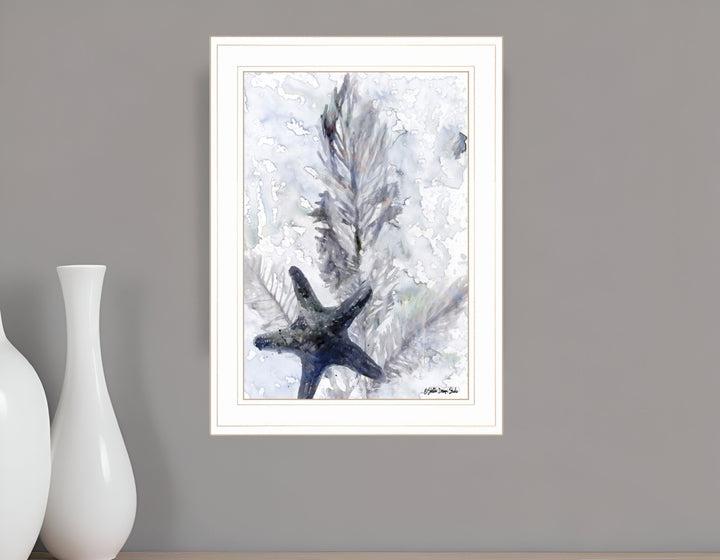 Ocean Collection 4 White Framed Print Wall Art