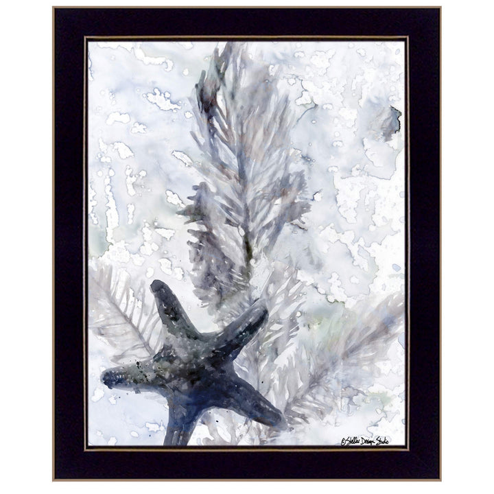 Ocean Collection 4 Black Framed Print Wall Art