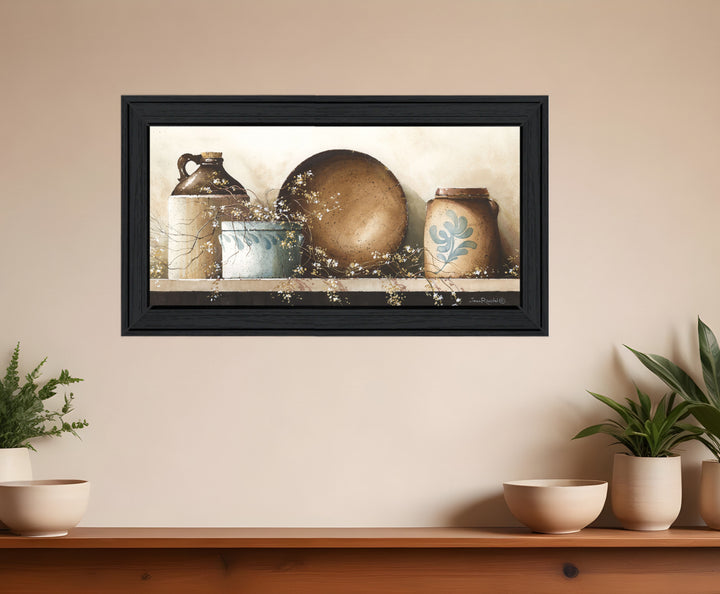 Shelf Life Too 1 Black Framed Print Wall Art