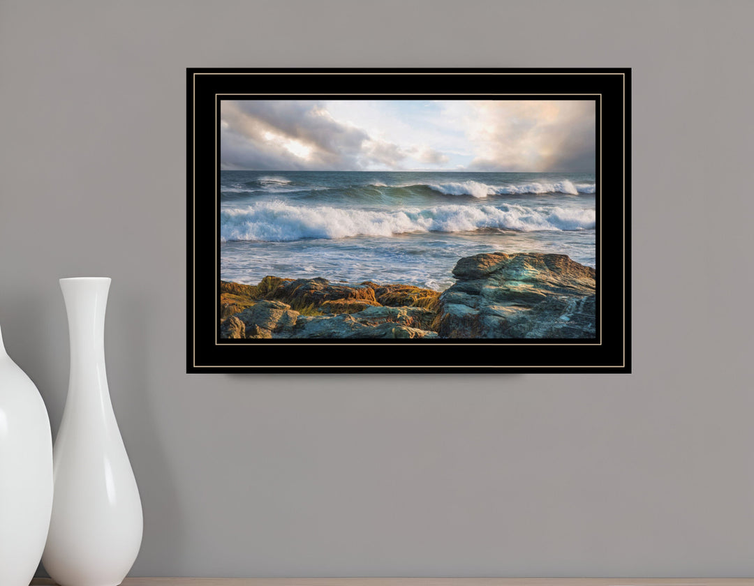 The Clearing 2 Black Framed Print Wall Art