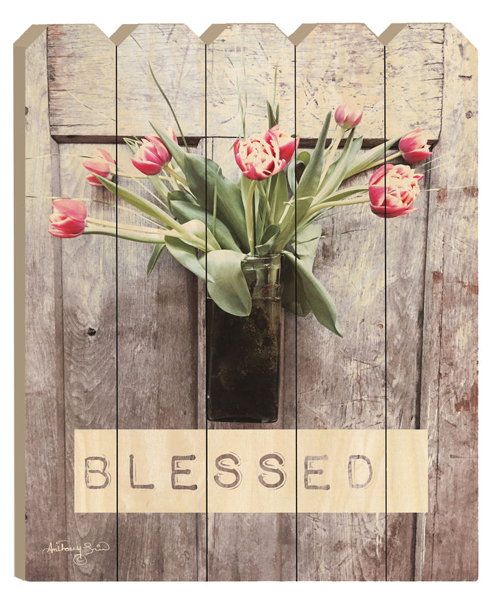 Blessed Tulips Unframed Print Wall Art