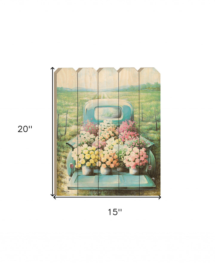 Flowers for Sale 1 Unframed Print Wall Art