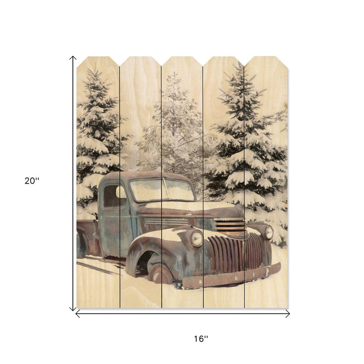 Chevy at the Farm Unframed Print Wall Art