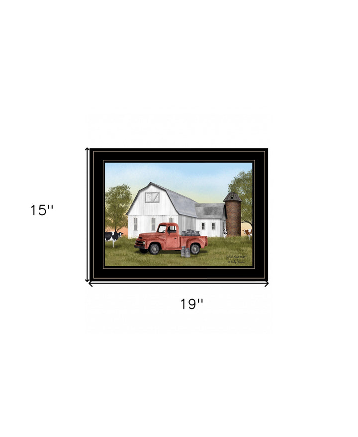 YAll Need Milk 3 Black Framed Print Wall Art