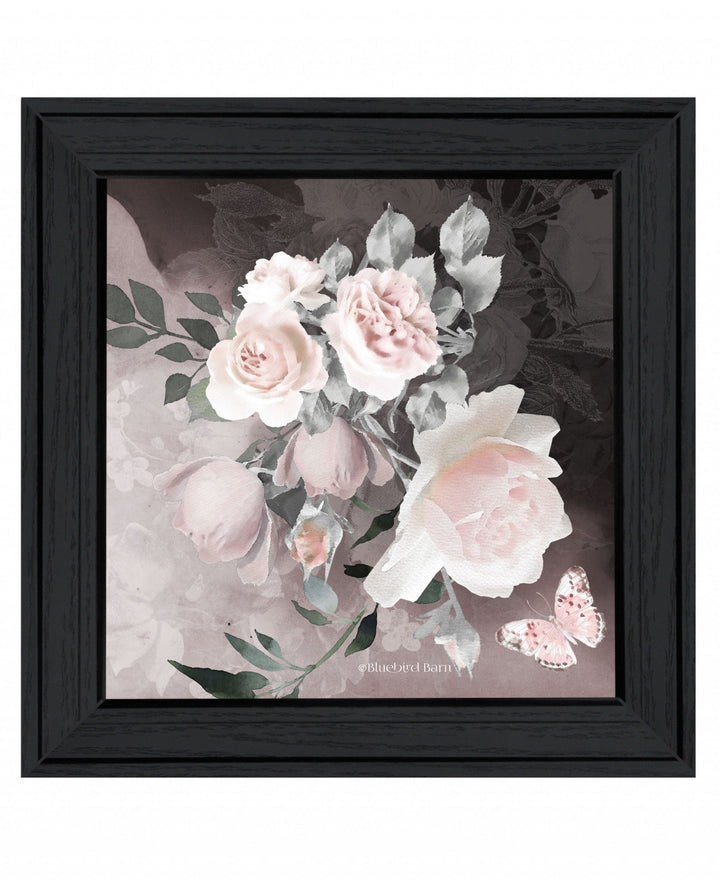 Noir Roses IV 4 Black Framed Print Wall Art