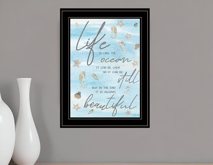 Life is Like 2 White Framed Print Wall Art