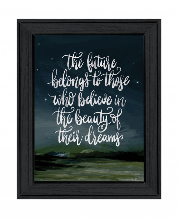 Beauty of Your Dreams 2 Black Framed Print Wall Art