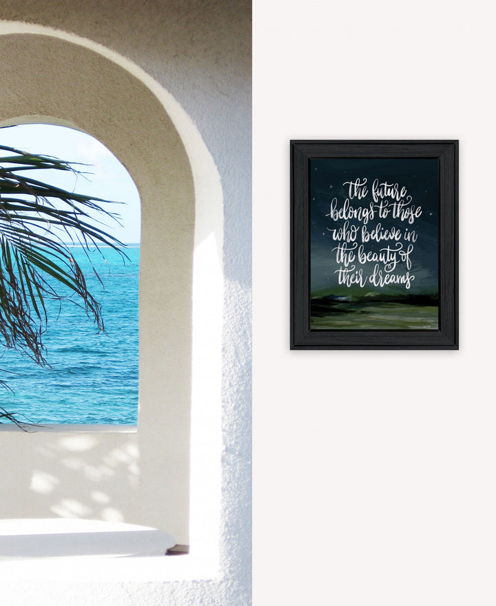 Beauty of Your Dreams 2 Black Framed Print Wall Art