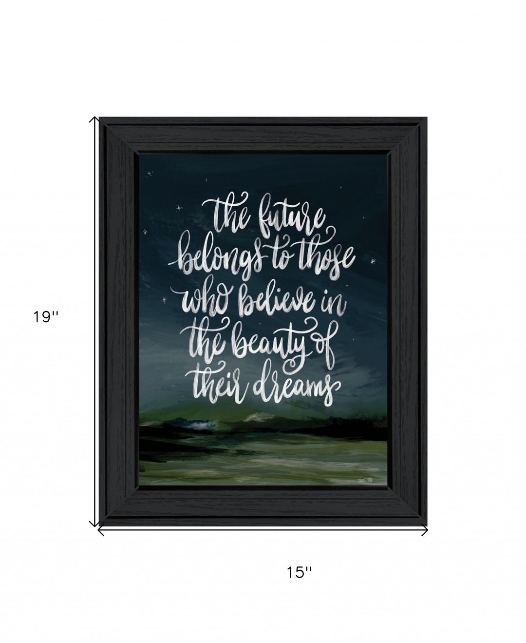 Beauty of Your Dreams 2 Black Framed Print Wall Art