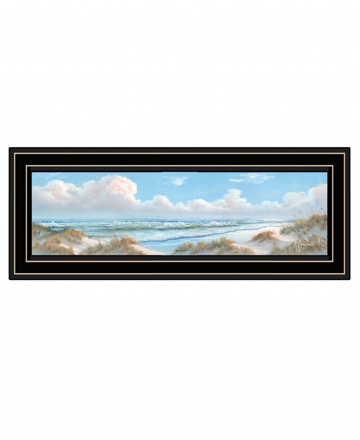 Seascape I 2 Black Framed Print Wall Art