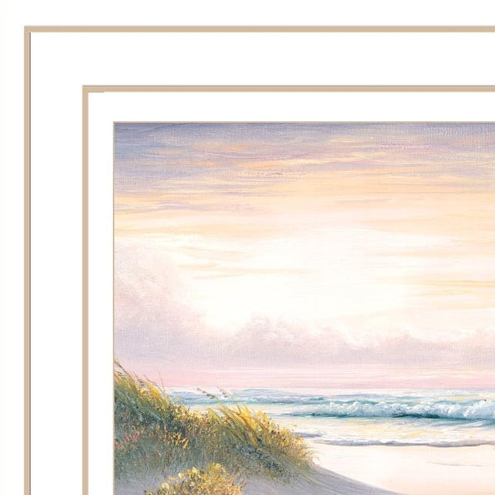 Seascape II 2 White Framed Print Wall Art