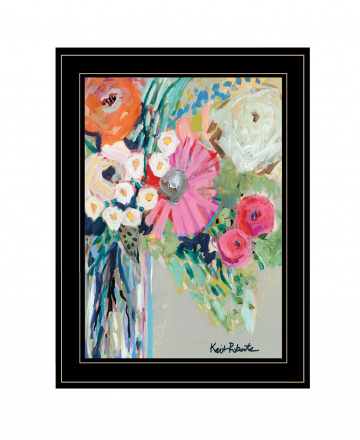 From Mrs Hazels Garden 2 Black Framed Print Wall Art