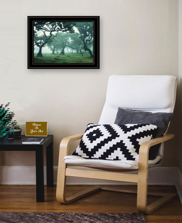 Enchanted Forest II 2 White Framed Print Wall Art