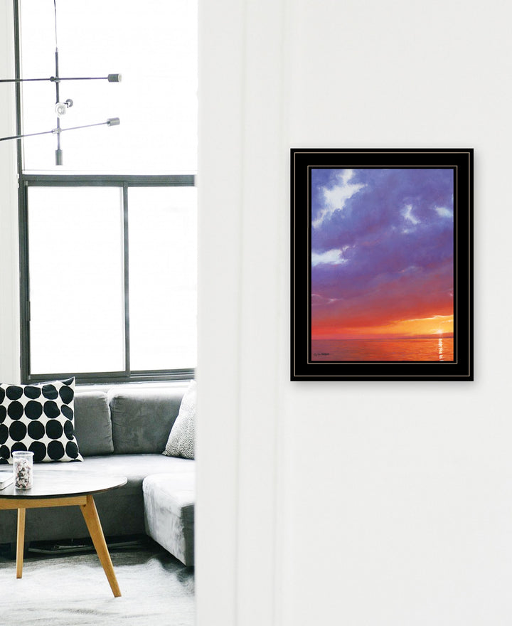 Certain Glow 1 White Framed Print Wall Art