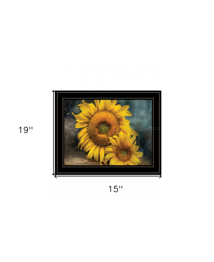 Floral Beauty II 2 Black Framed Print Wall Art