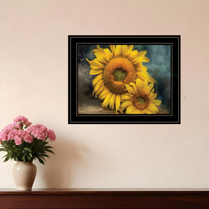 Floral Beauty II 2 Black Framed Print Wall Art