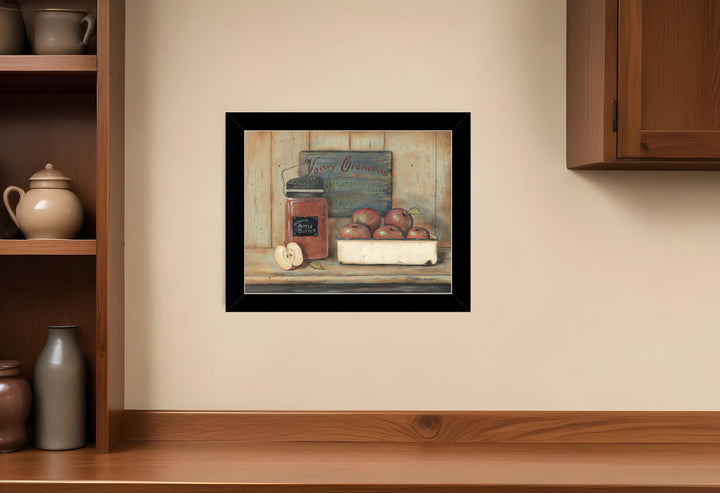 Apple Butter 4 Black Framed Print Wall Art