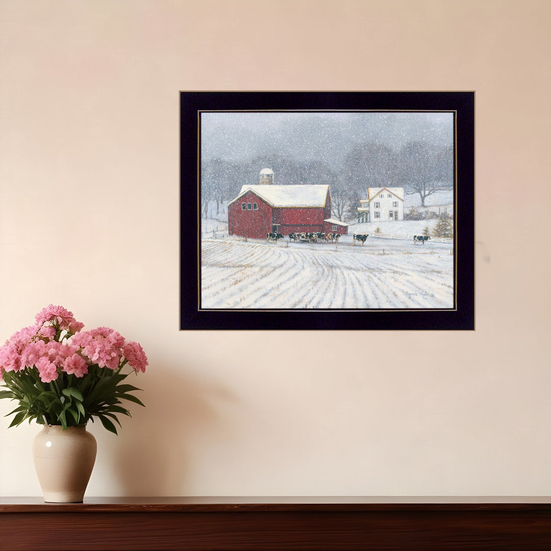 The Home Place 1 Black Framed Print Wall Art