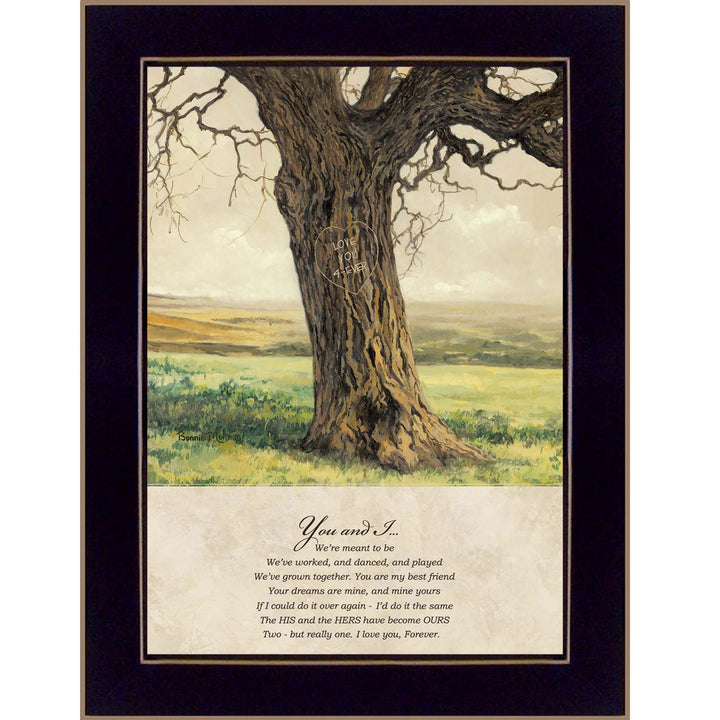 Forever Black Framed Print Wall Art