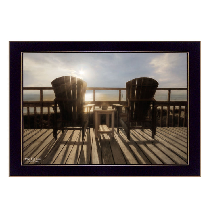 Front Row Seats 2 Black Framed Print Wall Art