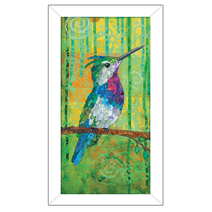 Plovercrest White Framed Print Wall Art