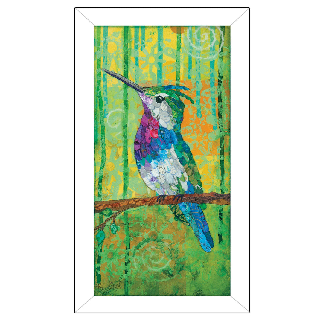 Plovercrest White Framed Print Wall Art