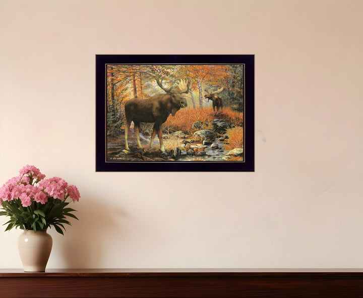 Call of the Wild 1 Black Framed Print Wall Art