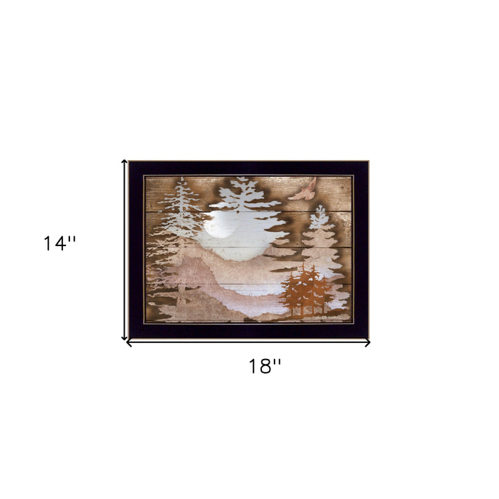 Great Outdoors II 1 Black Framed Print Wall Art