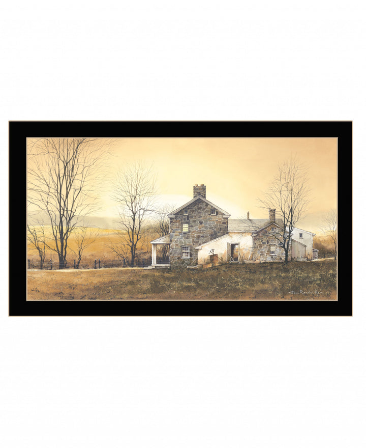 Rising Early 2 Black Framed Print Wall Art