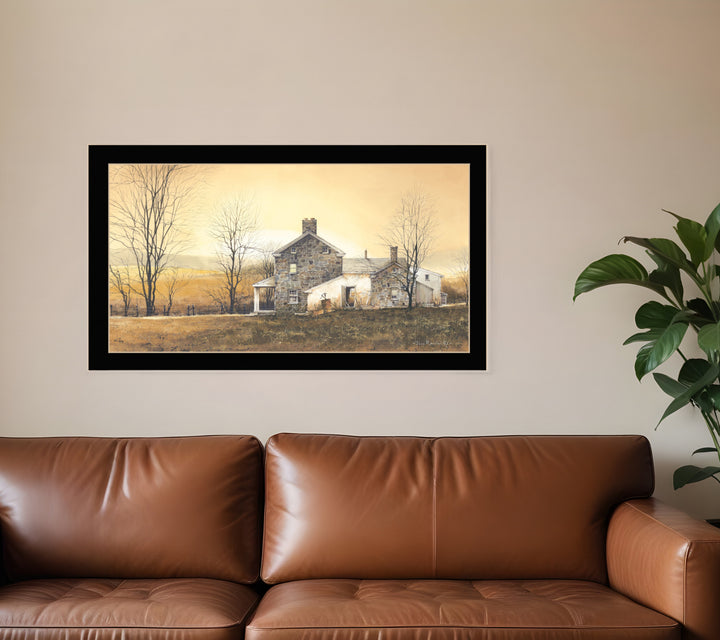 Rising Early 2 Black Framed Print Wall Art