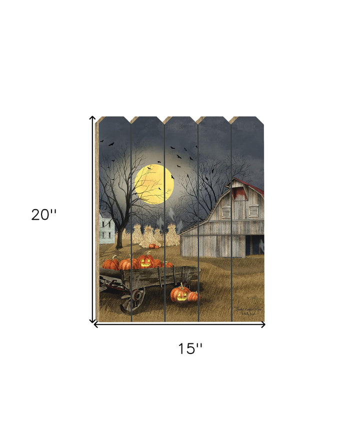 Spooky Harvest Moon 1 Unframed Print Kitchen Wall Art