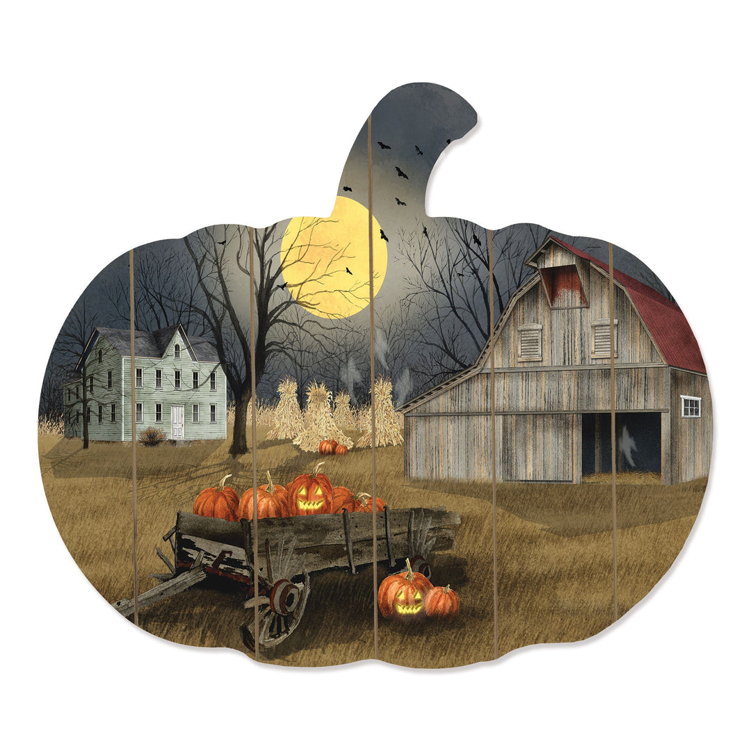 Spooky Harvest Moon 2 Unframed Print Kitchen Wall Art