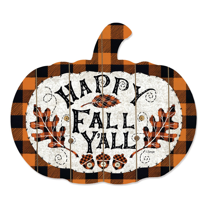 Happy Fall YAll Unframed Print Wall Art