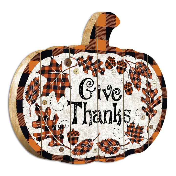 Give Thanks Unframed Print Wall Art