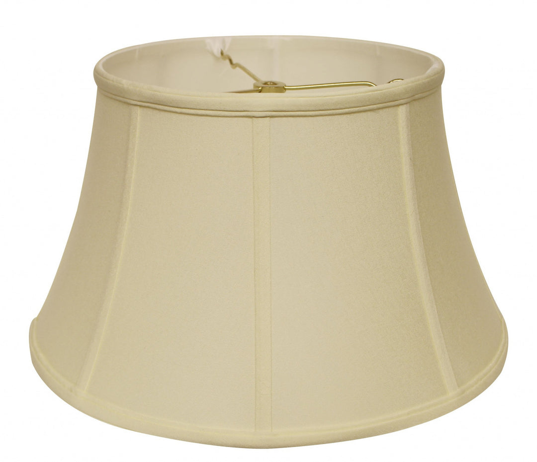 15" Ivory Drum No Slub Lampshade