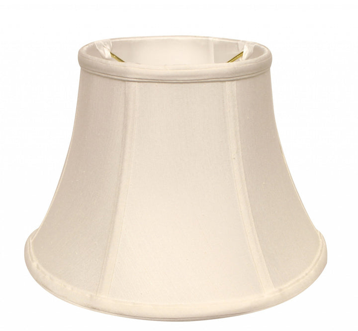 15" White Drum Monay Shantung Lampshade