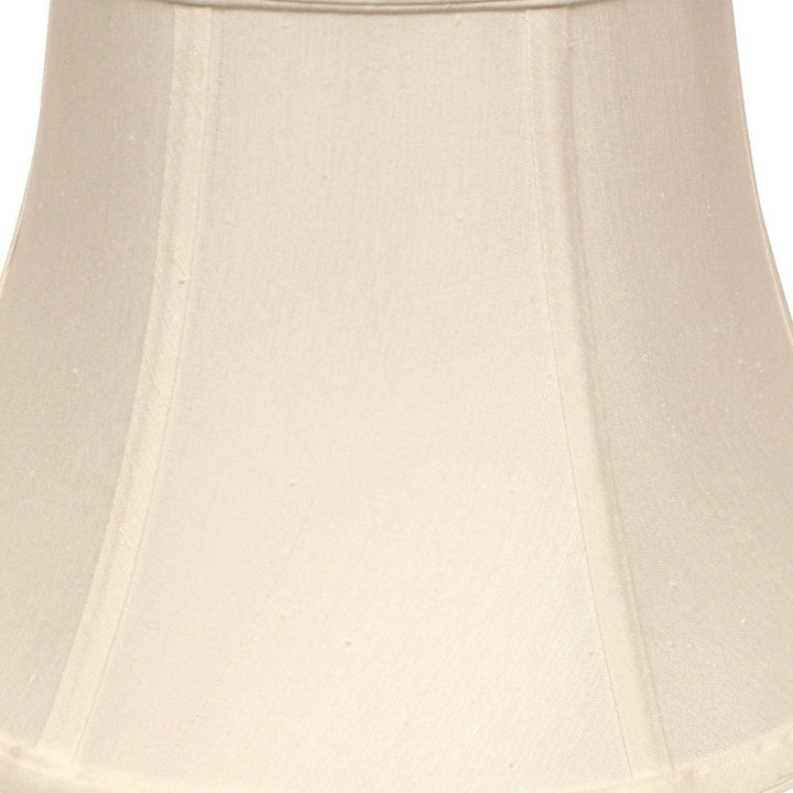 15" White Drum Monay Shantung Lampshade