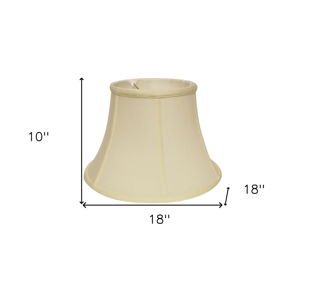 18" Ivory Drum Monay Shantung Lampshade