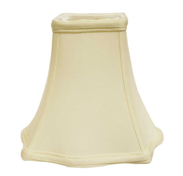 12" Ivory Premium Square No Slub Lampshade