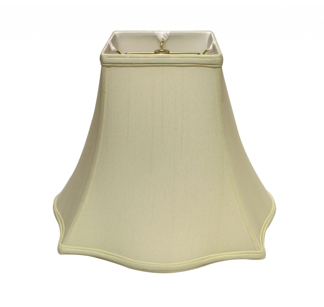 18" Ivory Premium Square Monay Shantung Lampshade