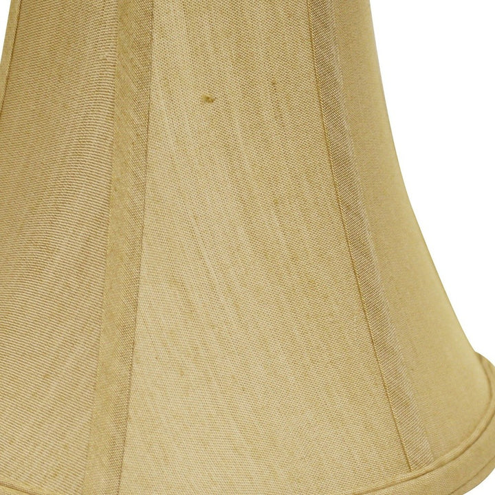 14" Pale Brown Premium Bell No Slub Lampshade