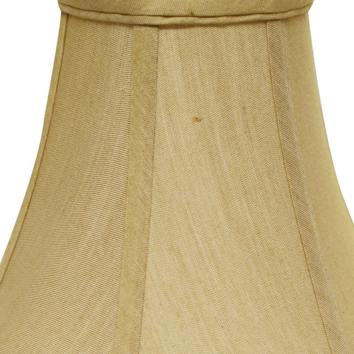 16" Pale Brown Premium Bell No Slub Lampshade