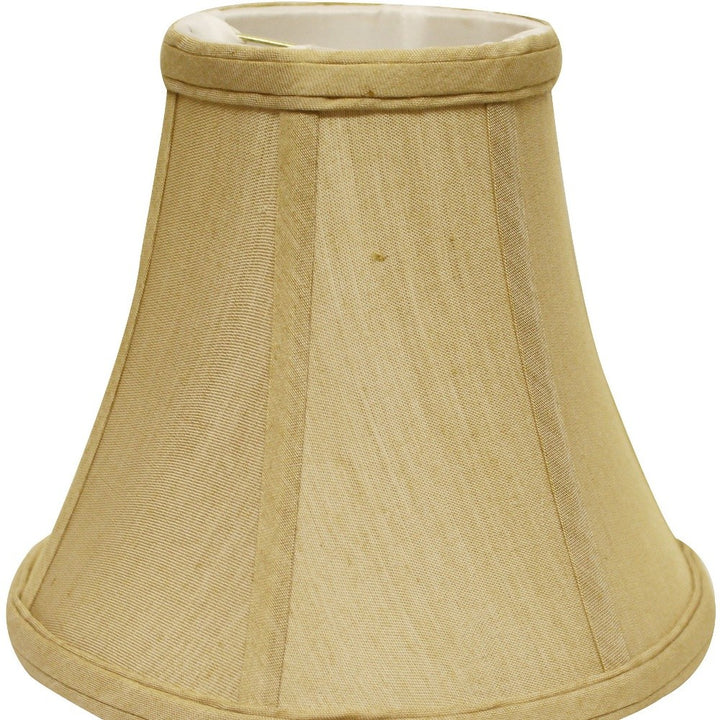 18" Pale Brown Premium Bell No Slub Lampshade