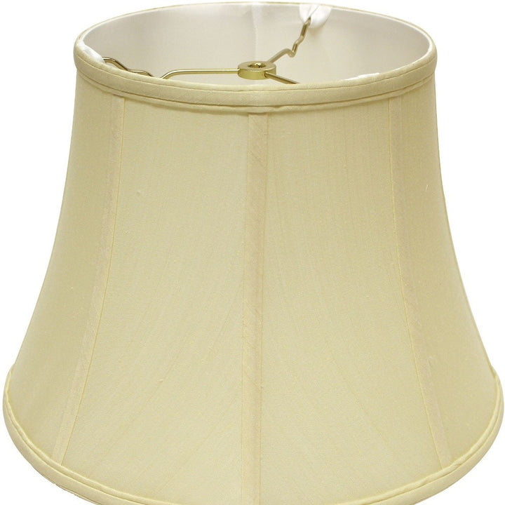 16" Antique White Altered Bell Monay Shantung Lampshade