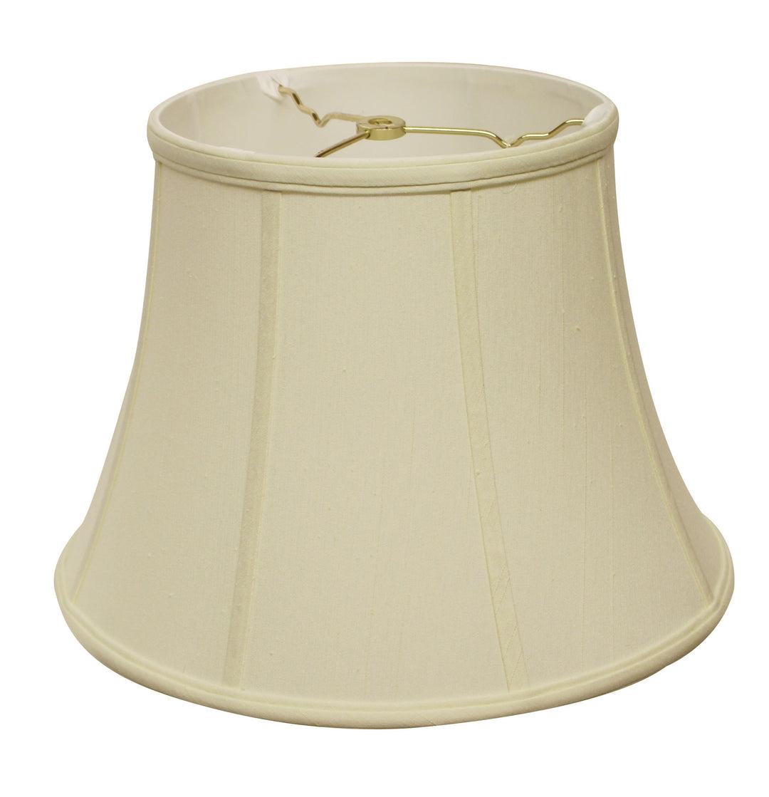 16" Ivory Altered Bell Monay Shantung Lampshade